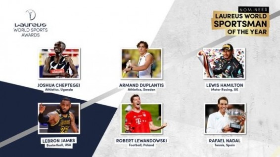 Laureus World Sports Awards․ Տարվա լավագույն մարզիկի կոչման հավակնորդները