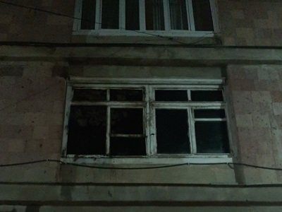 Հրդեհ Գյումրի քաղաքում