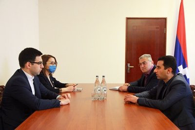 ՀՀ եւ ԱՀ արդարադատության նախարարները քննարկել են հետպատերազմական շրջանի իրավական խնդիրներ