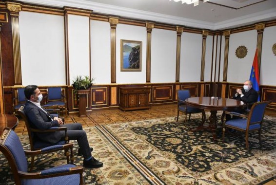 Президент принял исполнительного директора Фонда науки и технологий Армении
