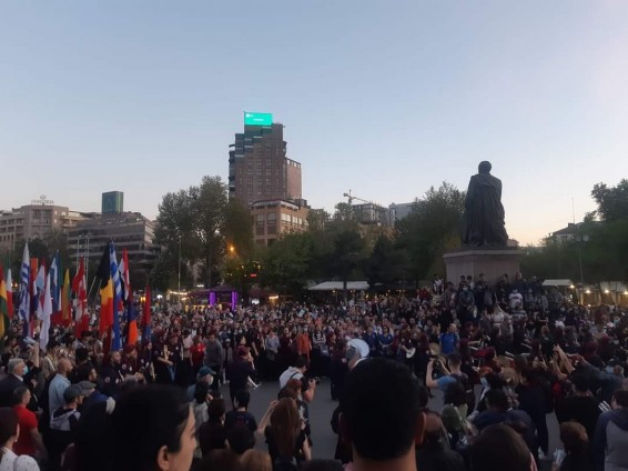 Ջահերով երթը մեկնարկեց