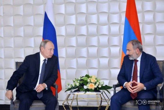 Пашинян и Путин сошлись во мнении вокруг методики разрешения ситуации на армяно- азербайджанской границе