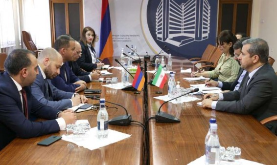 Վահան Քերոբյանն ընդունել է իրանական ՇԱՍԹԱ ընկերության պատվիրակությանը