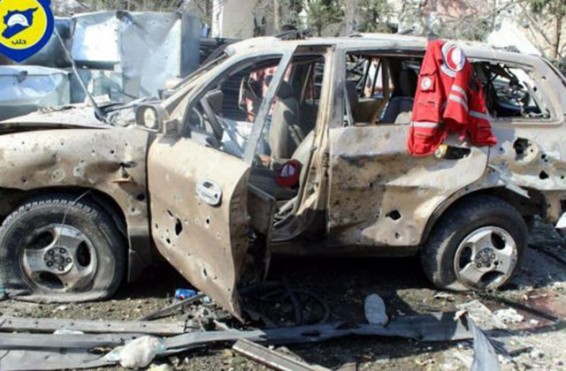 Սիրիայում Կարմիր խաչի ավտոշարասյունը ռմբակոծվել է ռուսական ռումբերով. Bellingcat