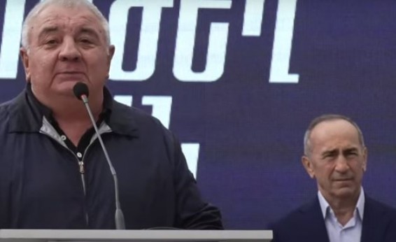 VIDEO: Речь генерала Хачатурова во времени предвыборной компании