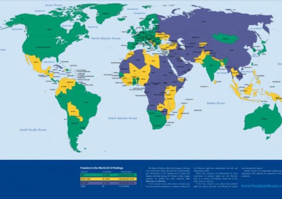 Freedom House: Россия ужесточает контроль за СМИ