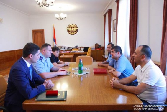 Արցախի նախագահն ընդունել է ՀՀ քննչական կոմիտեի նախագահին