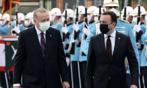 Гарибашвили и Эрдоган обсудили ситуацию в регионе — в частности, Армению и Азербайджан
