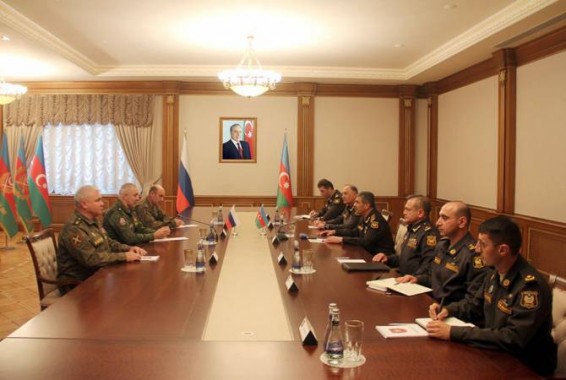 Մուրադովը Բաքվում Հասանովին է ներկայացրել ՌԴ խաղաղապահների նոր հրամանատար Գենադի Անաշկինին