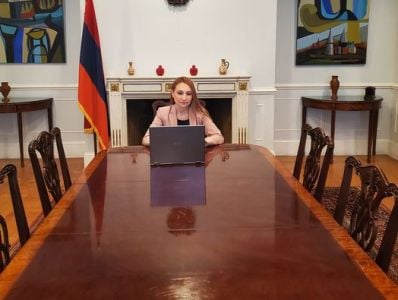 Посол Армении в США Лилит Макунц провела дистанционную встречу с конгрессменом