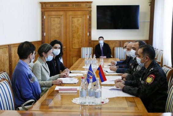 ՀՀ ոստիկանության պետը և ԵԽ երևանյան գրասենյակի ղեկավարը քննարկել են համագործակցության հետագա ծրագրերը