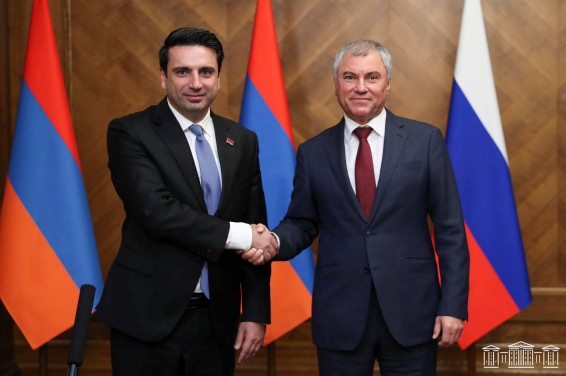 Ալեն Սիմոնյանը շնորհավորել է Վյաչեսլավ Վոլոդինին