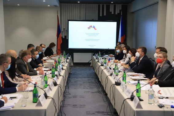 Երևանում կայացել է հայ-չեխական միջկառավարական հանձնաժողովի հինգերորդ նիստը