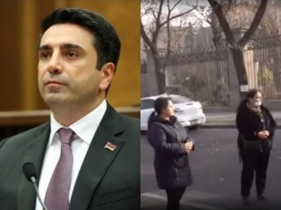 Ալեն Սիմոնյանը հանդիպում է գերիների եւ անհետ կորածների հարազատների հետ