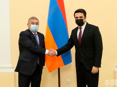 Ալեն Սիմոնյանը հանդիպել է ԲԴԽ նախագահի պաշտոնակատարի և խորհրդի անդամների հետ