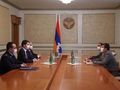 ՀՀ քննչական կոմիտեի նախագահ Ագիշտի Քյարամյանն այցելել է Արցախի Հանրապետություն