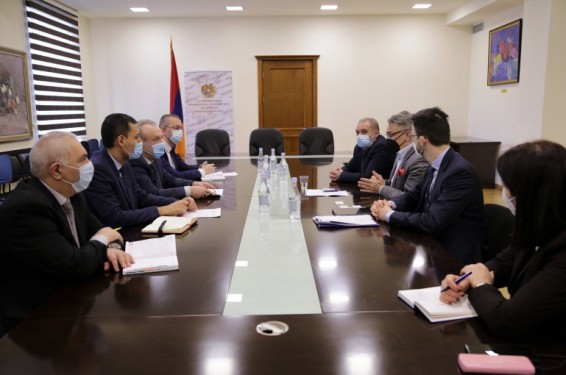 Վահրամ Դումանյանն ընդունել է «Կոնրադ Ադենաուեր» հիմնադրամի ներկայացուցիչներին