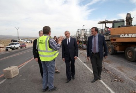 Նախարարը մեկ անգամ ևս կարևորեց կառուցվող ճանապարհի որակը