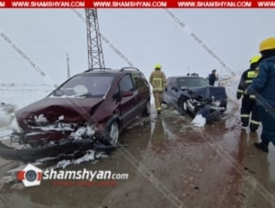 Խոշոր ավտովթար՝ Արագածոտնի մարզում. բախվել են Opel Zafira-ն, Opel Vectra-ն և Opel Vectra B-ն. կա 4 վիրավոր