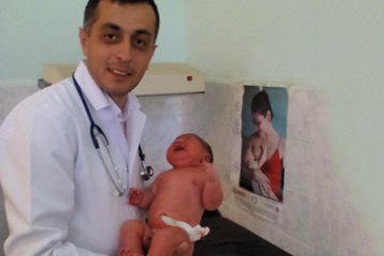 Տավուշի մարզում 5կգ 230գ քաշով երեխա է ծնվել