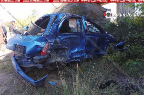 Արմավիրի 23-ամյա բնակչուհին Nissan March-ով ընկել է ձորը և մահացել. shamshyan.com