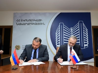 Հայաստանի և Սլովակիայի կառավարությունները ստորագրել են տնտեսական համագործակցության համաձայնագիր