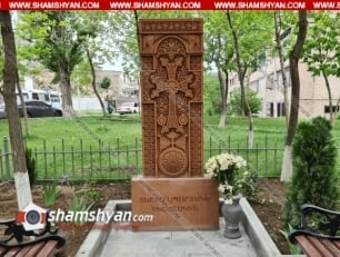 Արցախյան 44-օրյա պատերազմում զոհվածի խաչքարի մոտից գողացել են եղևնին