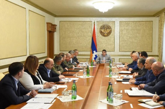 Պատժել բոլորին, ով ուզում է լինի. Արցախի նախագահը ԱԽ նիստում հանձնարարականներ է տվել