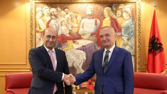 Ալբանիայի նախագահը կարևորել է Ալբանիայի հայ համայնքի դերը