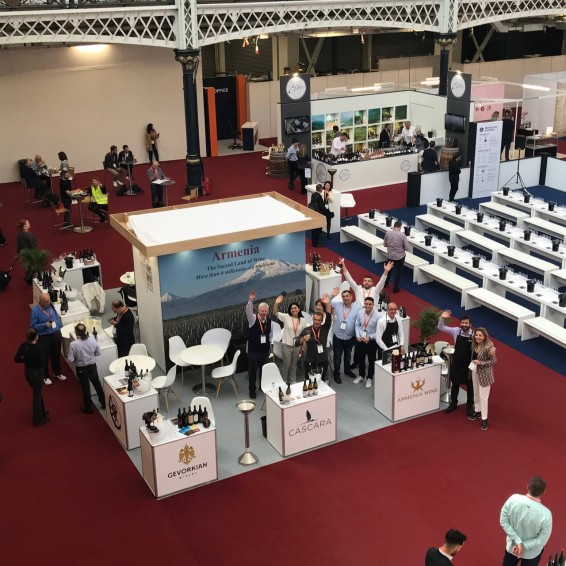 Հայաստանն առաջին անգամ մասնակցեց London Wine Fair գինիների միջազգային ցուցահանդեսին