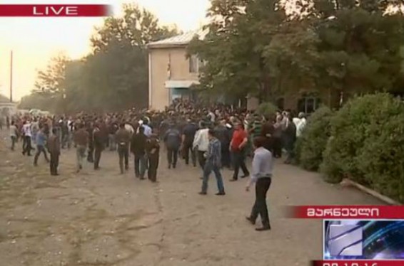 Վրաստանում ադրբեջանական գյուղ են ժամանել հատուկջոկատայիններ. քվեարկությունը դադարեցվել է