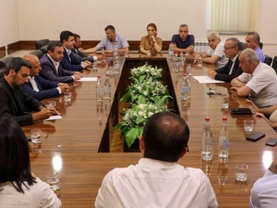 «Դիմադրություն» շաժման ներկայացուցիչները եռօրյա այցով գտնվել են Արցախի Հանրապետությունում