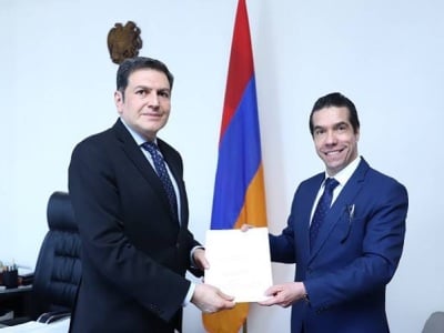 Բրազիլիայի դեսպանն իր հավատարմագրերի պատճենն է հանձնել ՀՀ ԱԳ նախարարի տեղակալին