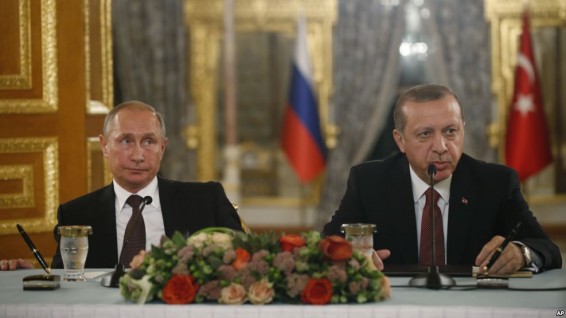 Путин и Эрдоган подписали соглашение о строительстве «Турецкого потока»