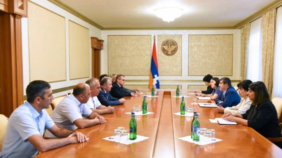 ԳԱԱ պատվիրակությունն Արցախում է
