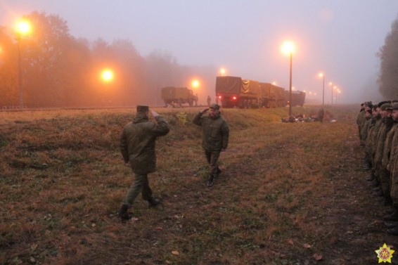 Первые эшелоны российских военных из группировки Союзного государства прибыли в Беларусь