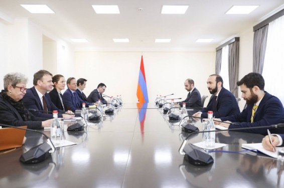 Արարատ Միրզոյանն ընդունել է ԵՄ տեխնիկական գնահատման խմբի անդամներին, որոնք Հայաստանում են ԵՄ նոր քաղաքացիական առաքելության տեղակայման հնարավորությունը դիտարկելու համար