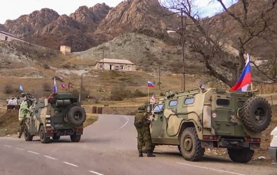 Российские миротворцы зафиксировали нарушение режима прекращения огня в Арцахе