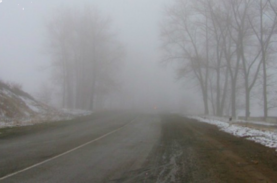 Շինուհայր գյուղից դեպի Տաթև ընկած հատվածում խիտ մառախուղ է