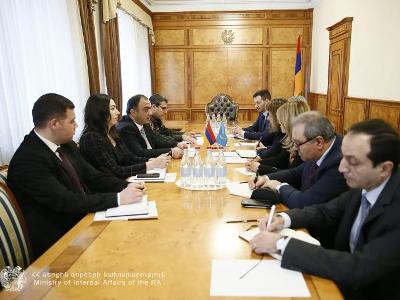 Վահե Ղազարյանն ընդունել է ՄԱԿ-ի զարգացման ծրագրի հայաստանյան գրասենյակի մշտական ներկայացուցչին