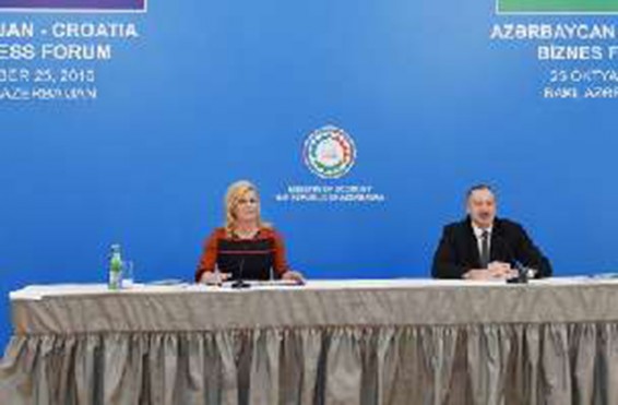 Բաքուն Խորվաթիային կոչ է արել ներդրումներ կատարել Ադրբեջանի տնտեսությունում