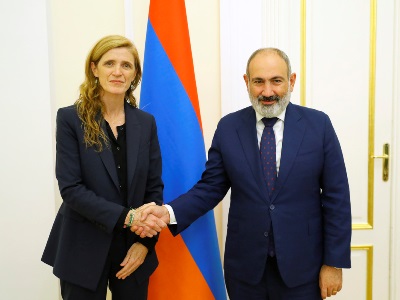 Բայդենն ինձ գործուղել է՝ ընդգծելու ԱՄՆ խորը նվիրվածությունը ՀՀ տարածքային ամբողջականության հանդեպ․ Փաուերը՝ Փաշինյանին