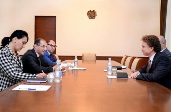 ՀՀ ֆինանսների նախարարն ու ԵԱԶԲ պաշտոնյան քննարկել են Մաստարայի ջրամբարի կառուցման հարցեր