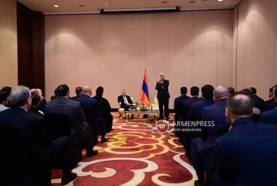 ՀՀ նախագահը ԱՄԷ֊ի հայ համայնքին ներկայացրեց Հայաստանի շուրջ ստեղծված իրավիճակը