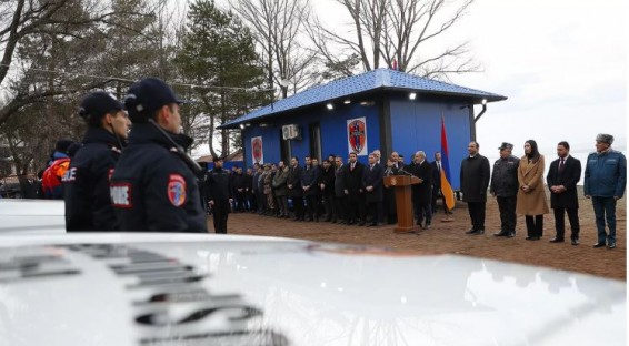 Патрульная полиция сформирована полностью: Пашинян поздравил новый отряд водных патрулей