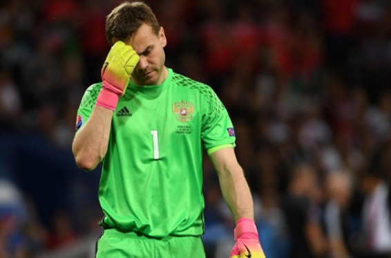 Ռուսաստանի հավաքականի դարպասապահ Իգոր Ակինֆեևի հերթական հակառեկորդը