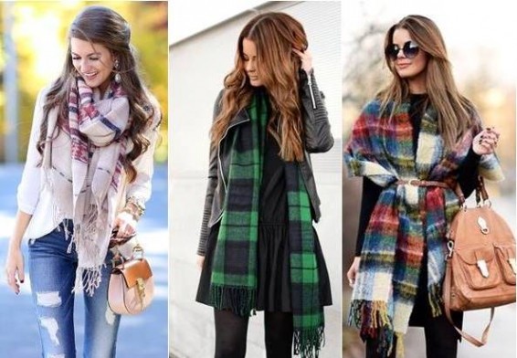 Photo. Այս տարի նորաձև են վանդականախշ շարֆերը