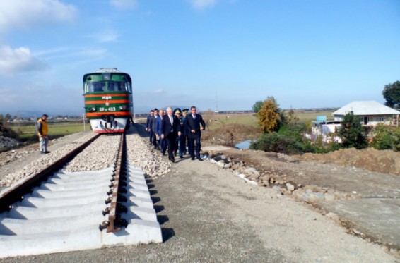 Ադրբեջանը երկաթուղային գծով միացել է Իրանին. НГ