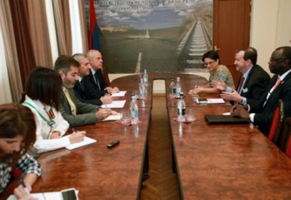 Նախարար Վահան Մարտիրոսյանն ընդունեց Հայաստանում ԱՄՆ արտակարգ և լիազոր դեսպան Ռիչարդ Միլսին