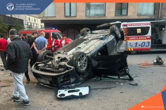 Խոշոր վթար՝ Երևանի կենտրոնում